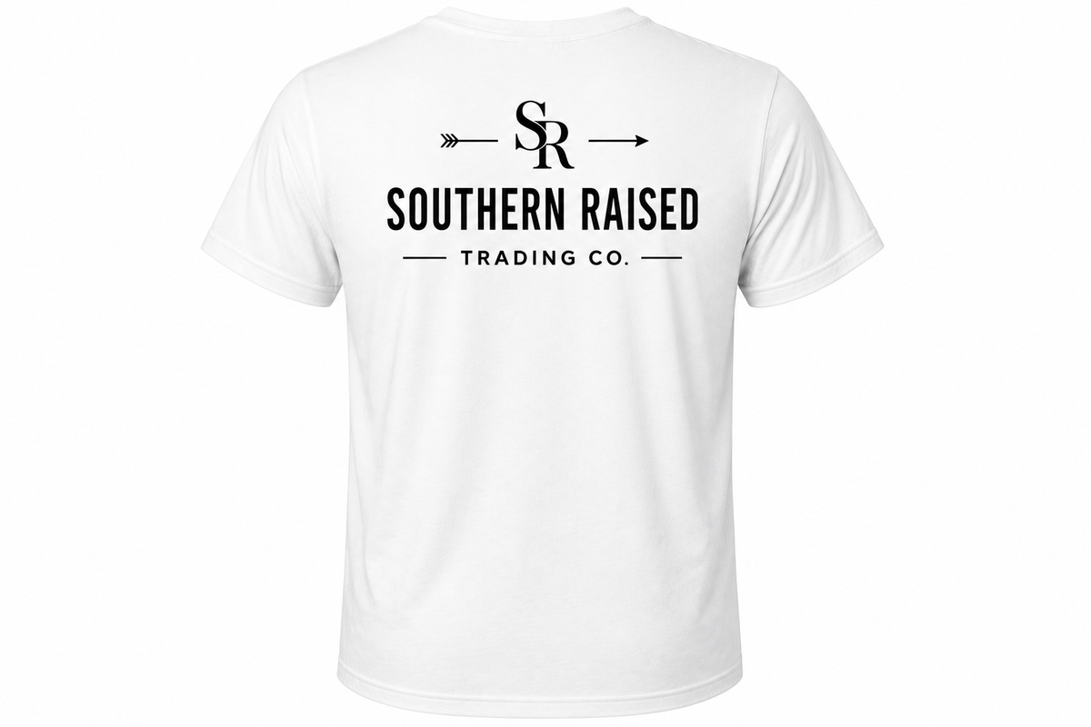 Southern Raised Trading Co. T-Shirts- White