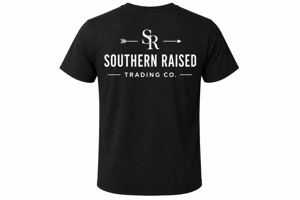 Southern Raised Trading Co. T-Shirts- Black