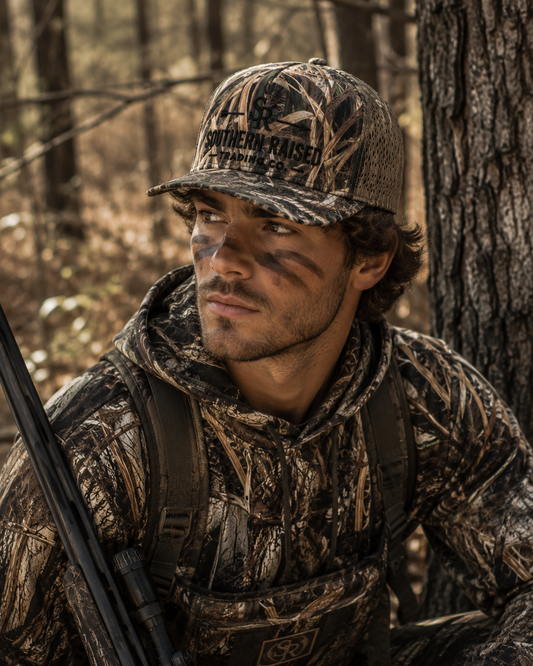 10/10 Hat- Mossy Oak Blades Camo